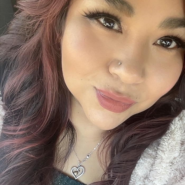 A selfie of Sandra Coronado